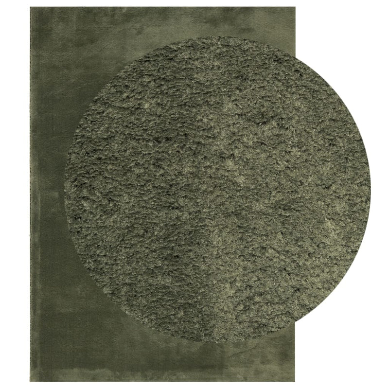 Load image into Gallery viewer, Vidaxl vloerkleed huarte laagpolig zacht wasbaar 120x170 cm bosgroen
