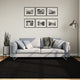 Vidaxl vloerkleed huarte laagpolig zacht wasbaar 200x200 cm zwart