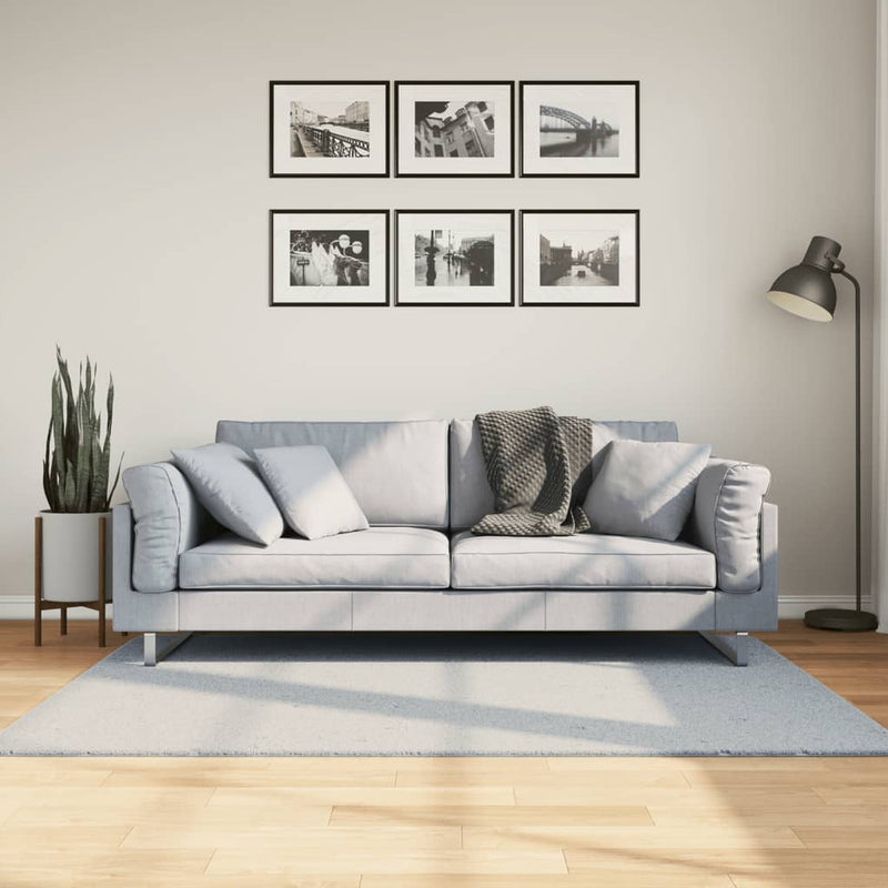 Load image into Gallery viewer, Vidaxl vloerkleed huarte laagpolig zacht wasbaar 120x170 cm blauw
