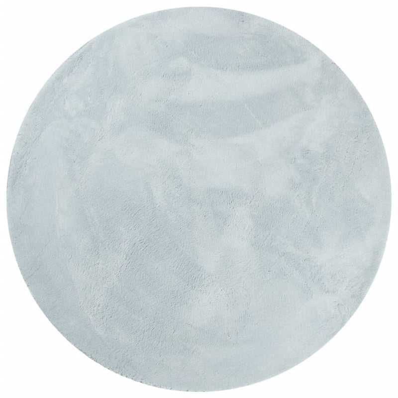 Load image into Gallery viewer, Vidaxl vloerkleed huarte laagpolig zacht wasbaar ø 160 cm blauw

