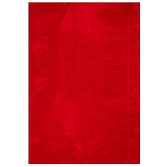 Vidaxl vloerkleed huarte laagpolig zacht wasbaar 160x230 cm rood