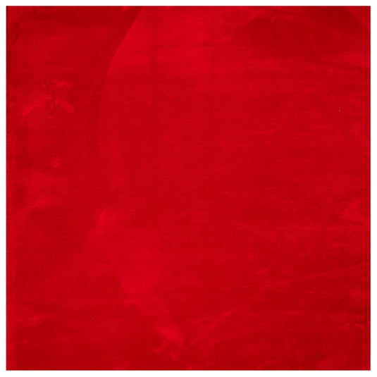 Vidaxl vloerkleed huarte laagpolig zacht wasbaar 240x240 cm rood