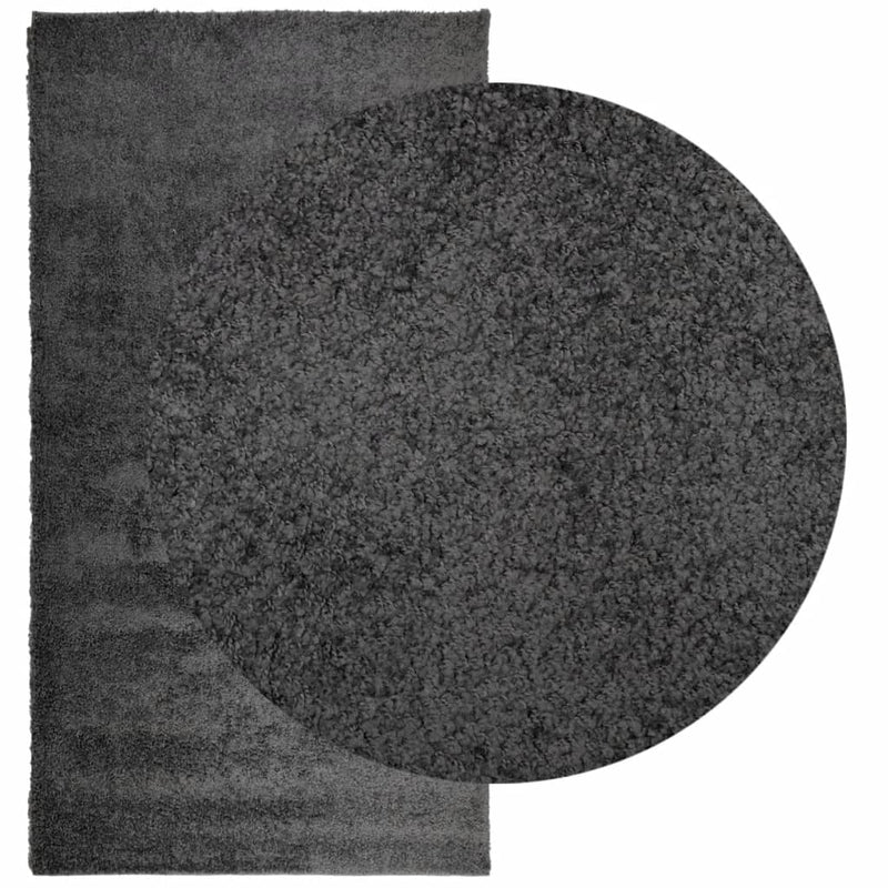 Load image into Gallery viewer, Vidaxl vloerkleed pamplona shaggy hoogpolig modern 80x150 cm antraciet
