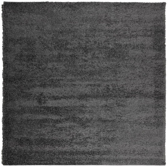 VidaXL Vloerkleed PAMPLONA shaggy hoogpolig 120x120 cm antraciet