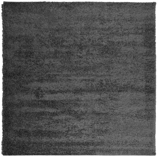 VidaXL Vloerkleed PAMPLONA shaggy hoogpolig 240x240 cm antraciet
