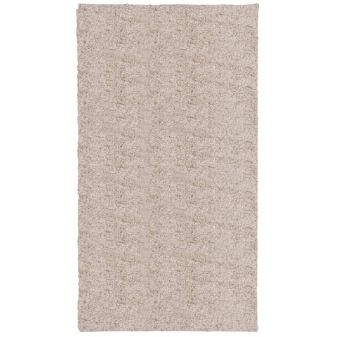 Vidaxl vloerkleed pamplona shaggy hoogpolig modern 60x110 cm beige