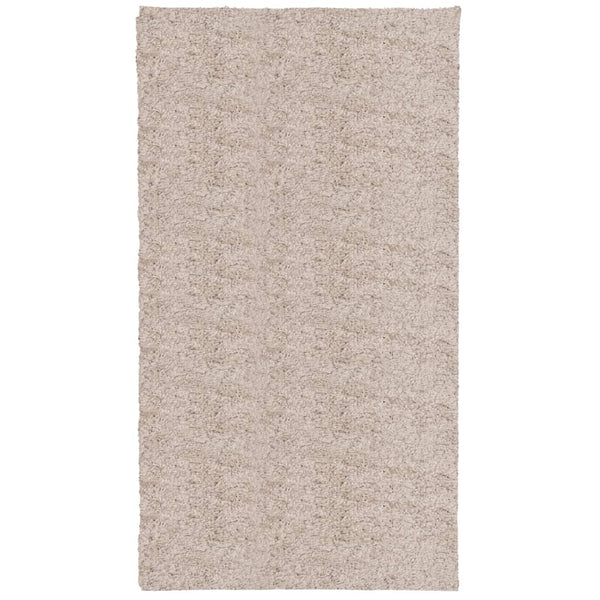 Vidaxl vloerkleed pamplona shaggy hoogpolig modern 60x110 cm beige