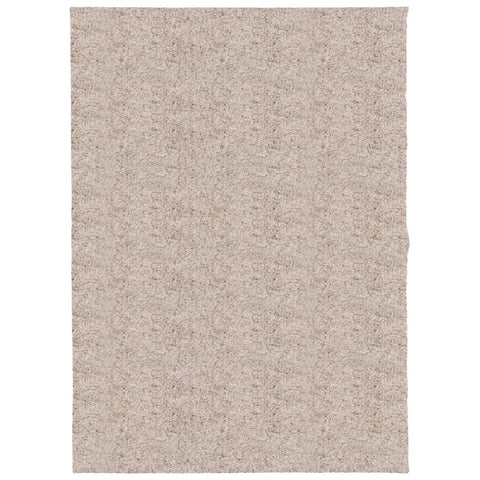 Vidaxl vloerkleed pamplona shaggy hoogpolig modern 140x200 cm beige