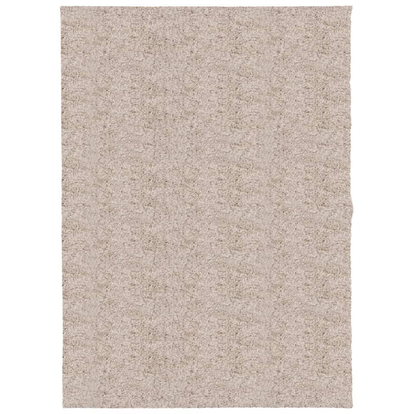 Vidaxl vloerkleed pamplona shaggy hoogpolig modern 140x200 cm beige