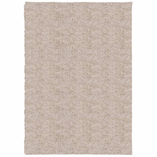 Vidaxl vloerkleed pamplona shaggy hoogpolig modern 160x230 cm beige