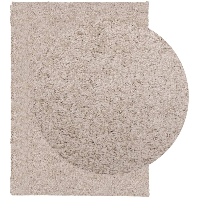 Load image into Gallery viewer, Vidaxl vloerkleed pamplona shaggy hoogpolig modern 200x280 cm beige

