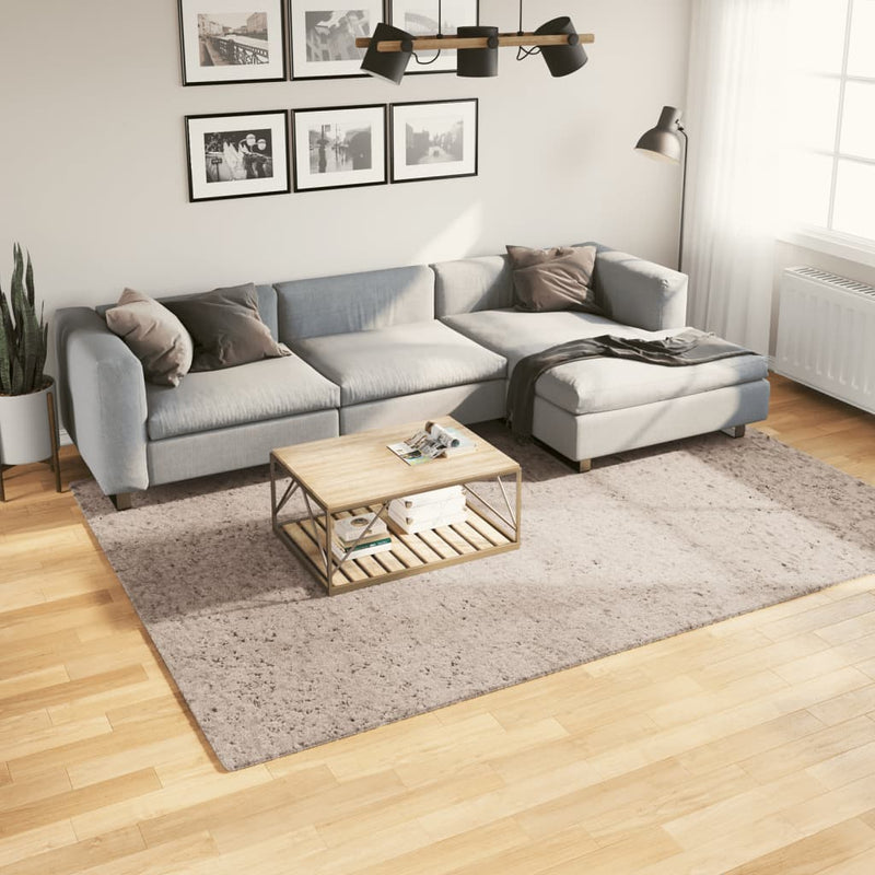 Load image into Gallery viewer, Vidaxl vloerkleed pamplona shaggy hoogpolig modern 200x280 cm beige

