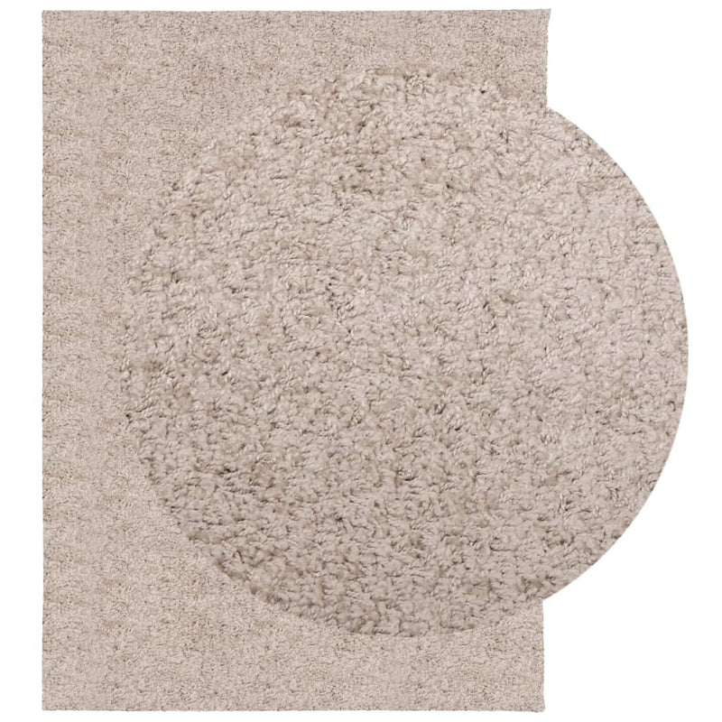 Load image into Gallery viewer, Vidaxl vloerkleed pamplona shaggy hoogpolig modern 240x340 cm beige
