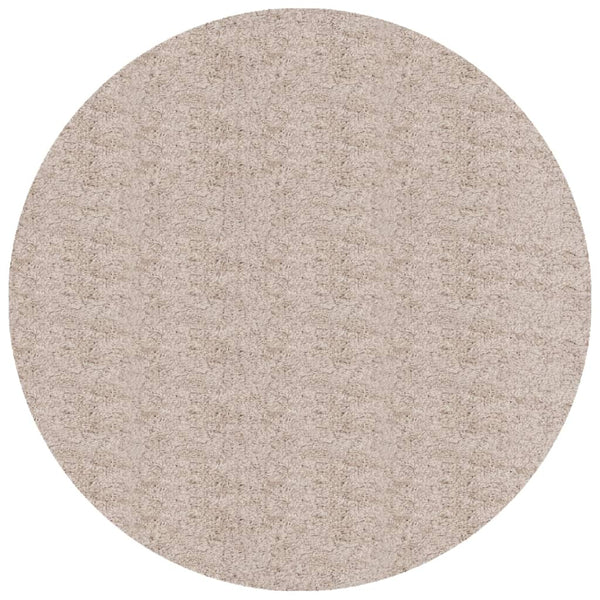 Vidaxl vloerkleed pamplona shaggy hoogpolig modern ø 120 cm beige