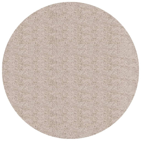 Vidaxl vloerkleed pamplona shaggy hoogpolig modern ø 200 cm beige