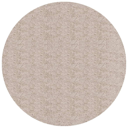 Vidaxl vloerkleed pamplona shaggy hoogpolig modern ø 280 cm beige