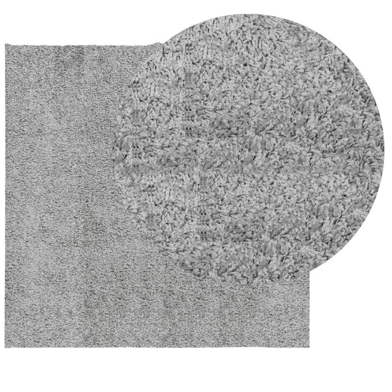 Load image into Gallery viewer, VidaXL Vloerkleed PAMPLONA shaggy hoogpolig modern 120x120 cm grijs

