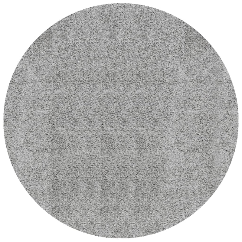 Load image into Gallery viewer, Vidaxl vloerkleed pamplona shaggy hoogpolig modern ø 280 cm grijs
