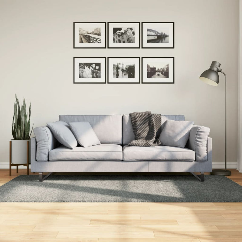 Load image into Gallery viewer, Vidaxl vloerkleed pamplona shaggy hoogpolig modern 100x200 cm groen
