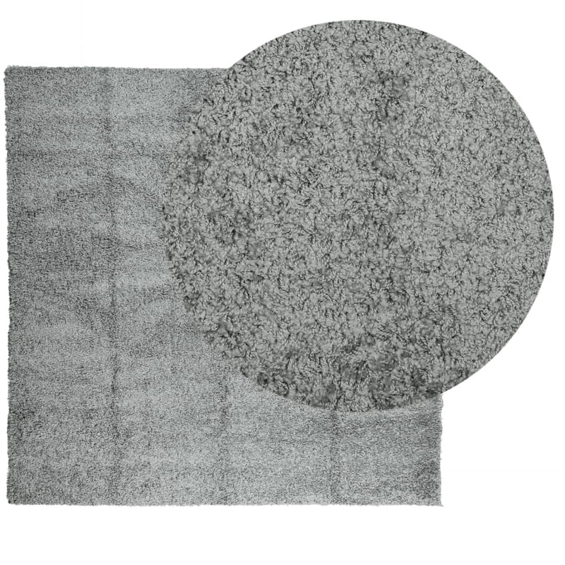 Load image into Gallery viewer, Vidaxl vloerkleed pamplona shaggy hoogpolig modern 120x120 cm groen

