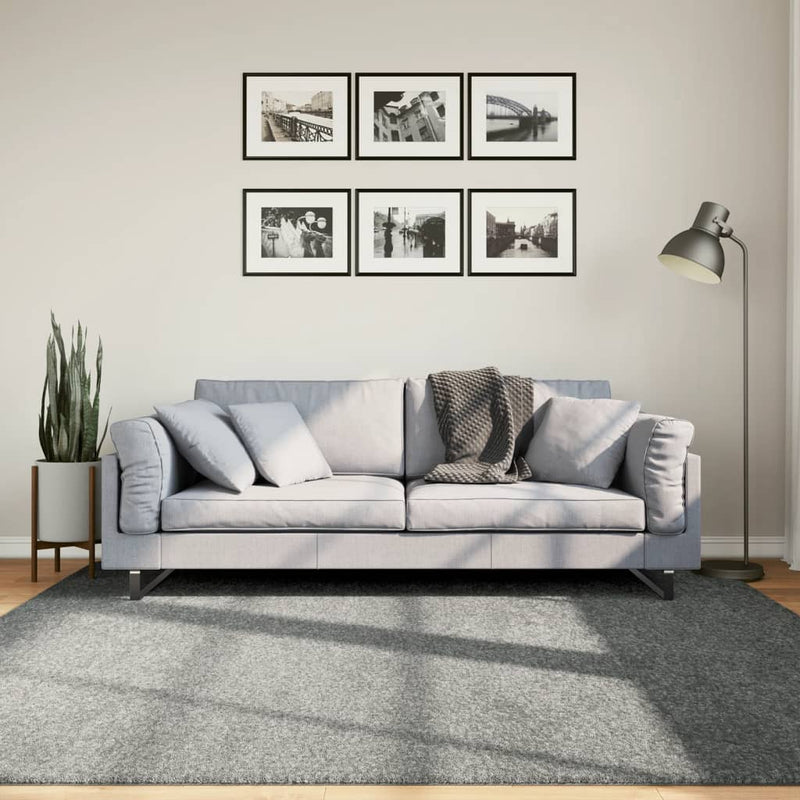 Load image into Gallery viewer, Vidaxl vloerkleed pamplona shaggy hoogpolig modern 200x200 cm groen
