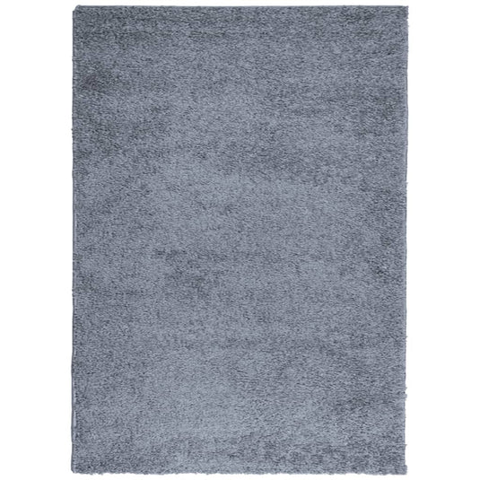 Vidaxl vloerkleed pamplona shaggy hoogpolig modern 200x280 cm blauw
