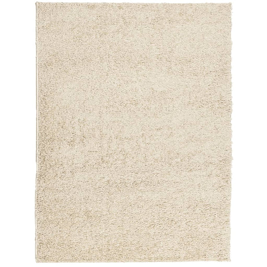 Vidaxl vloerkleed pamplona shaggy hoogpolig modern 300x400 cm goud