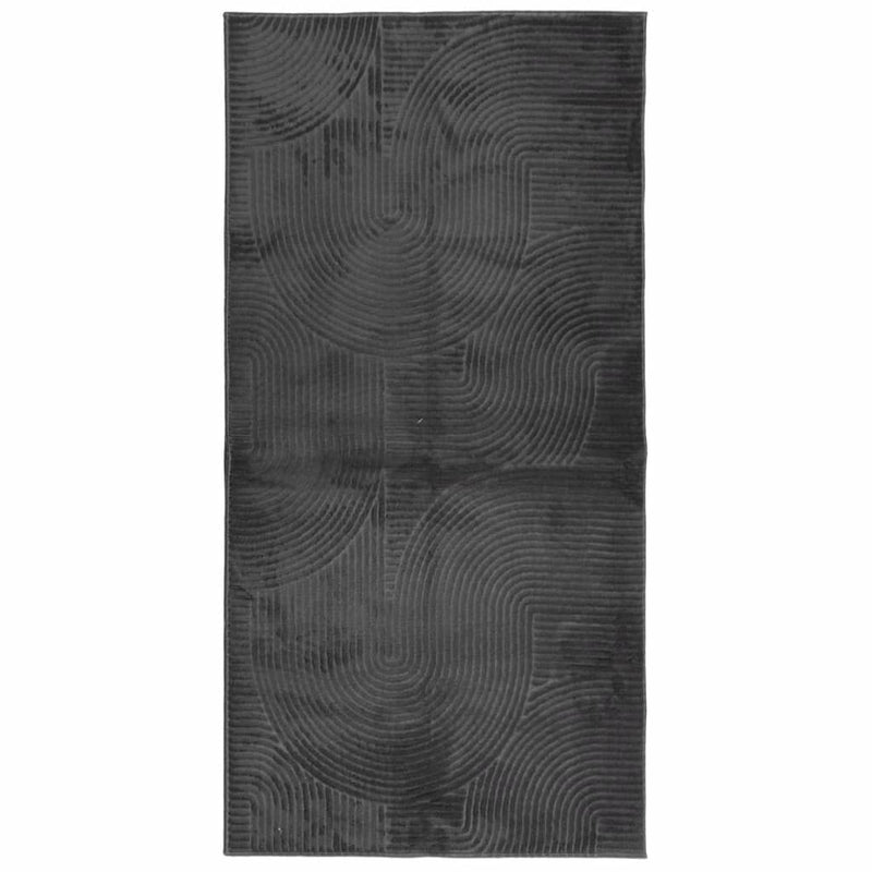Load image into Gallery viewer, Vidaxl vloerkleed iza laagpolig scandinavisch 100x200 cm antraciet
