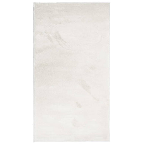 Vidaxl vloerkleed oviedo laagpolig 60x110 cm beige