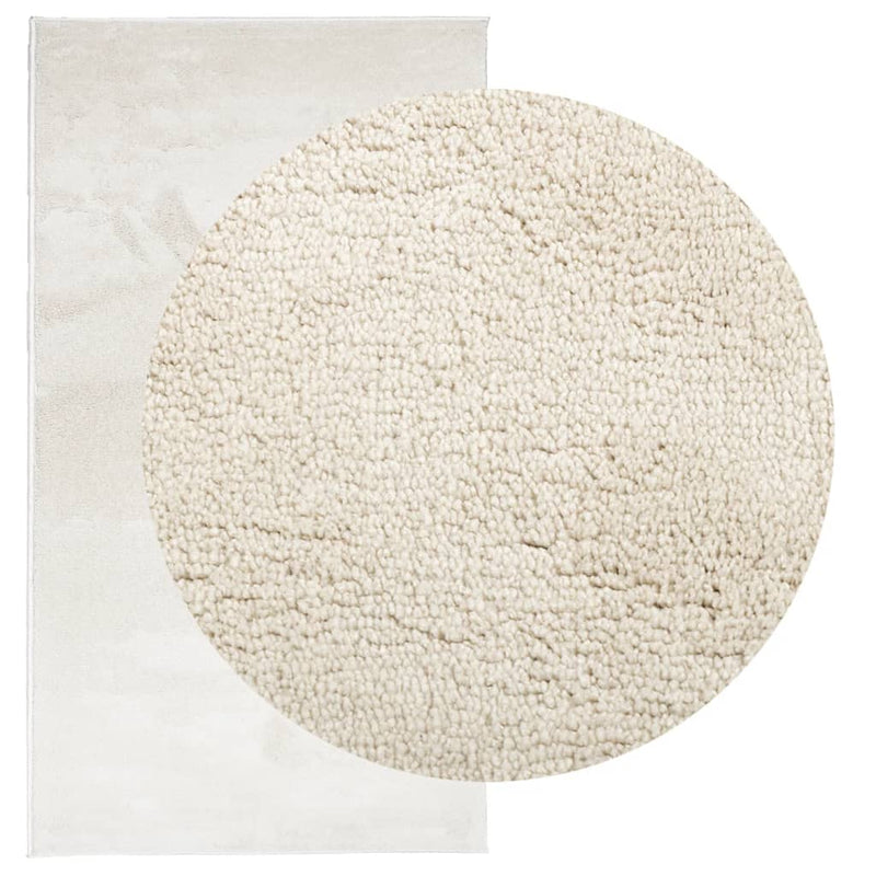 Load image into Gallery viewer, Vidaxl vloerkleed oviedo laagpolig 80x150 cm beige
