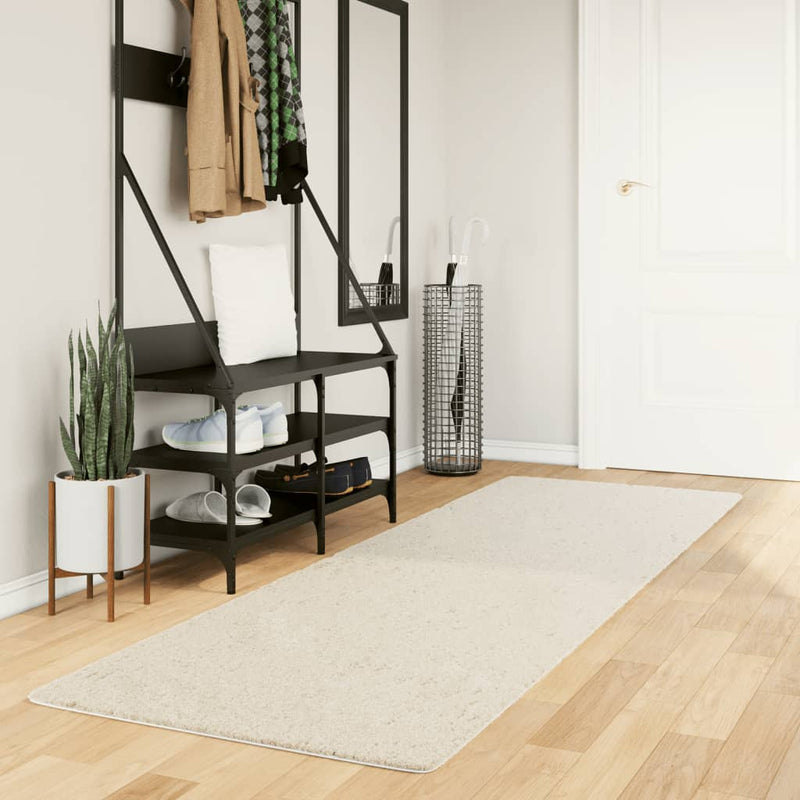 Load image into Gallery viewer, Vidaxl vloerkleed oviedo laagpolig 80x250 cm beige
