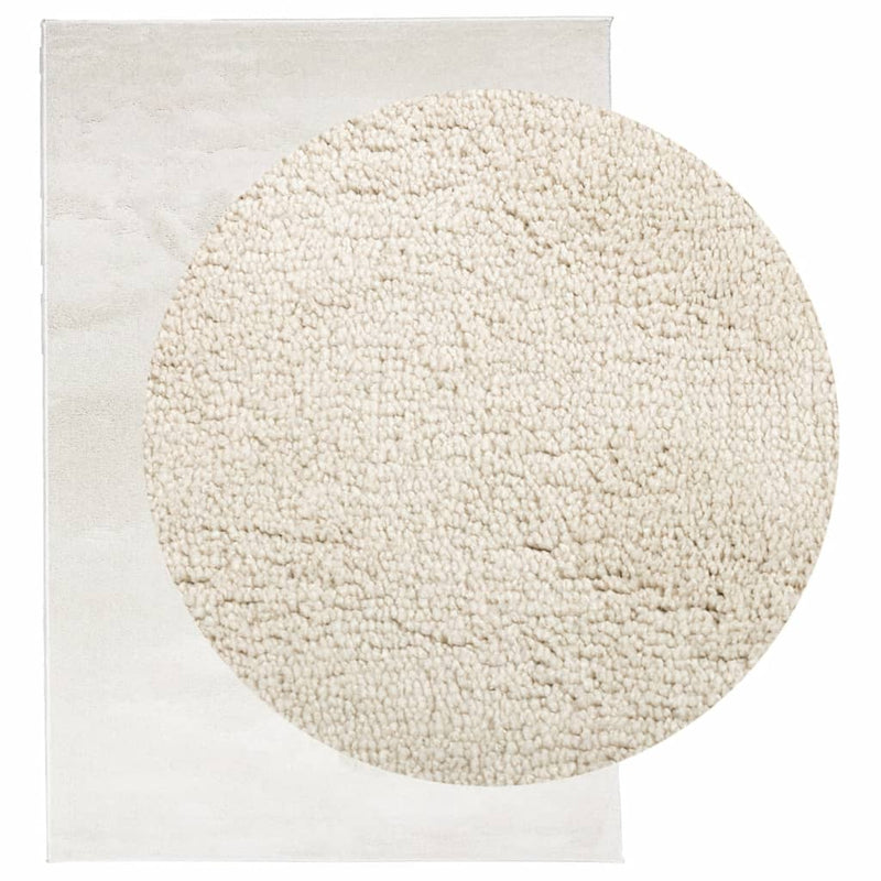 Load image into Gallery viewer, Vidaxl vloerkleed oviedo laagpolig 140x200 cm beige
