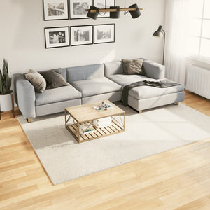 Vidaxl vloerkleed oviedo laagpolig 200x280 cm beige