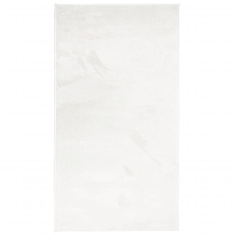 ギャラリービューアに画像をロードする, Vidaxl vloerkleed oviedo laagpolig 60x110 cm crèmekleurig
