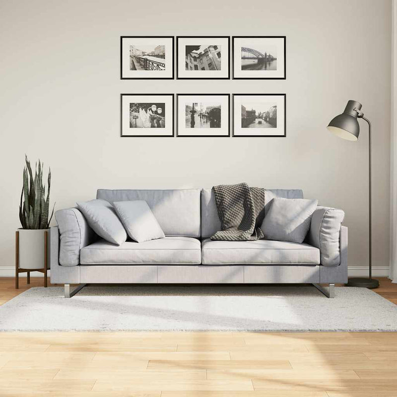 Load image into Gallery viewer, Vidaxl vloerkleed oviedo laagpolig 100x200 cm crèmekleurig
