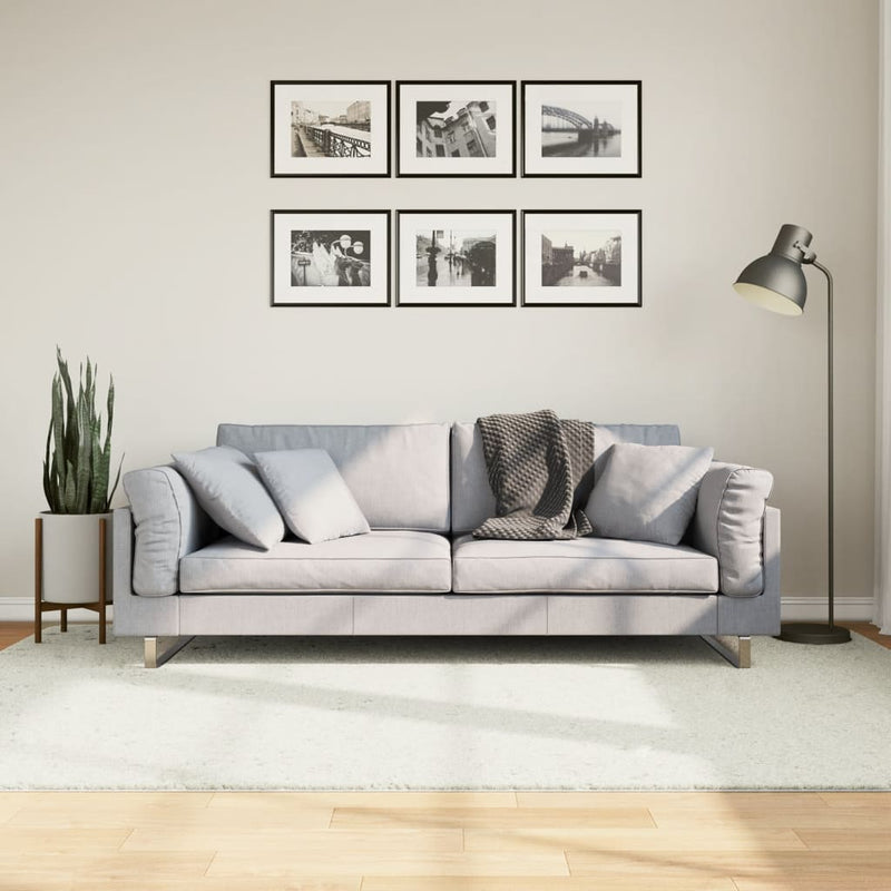 Load image into Gallery viewer, Vidaxl vloerkleed oviedo laagpolig 160x230 cm crèmekleurig
