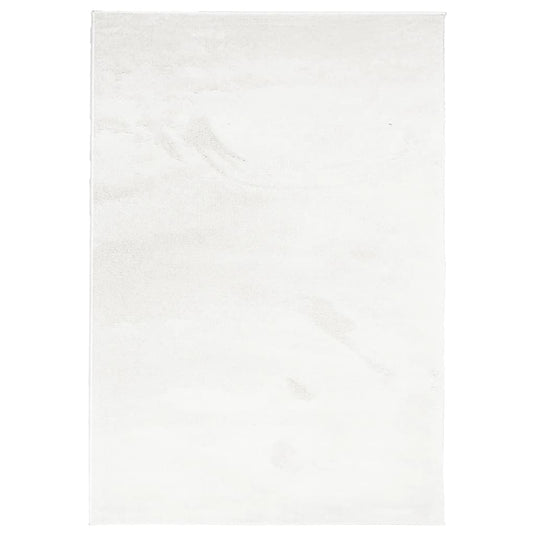 Vidaxl vloerkleed oviedo laagpolig 200x280 cm crèmekleurig