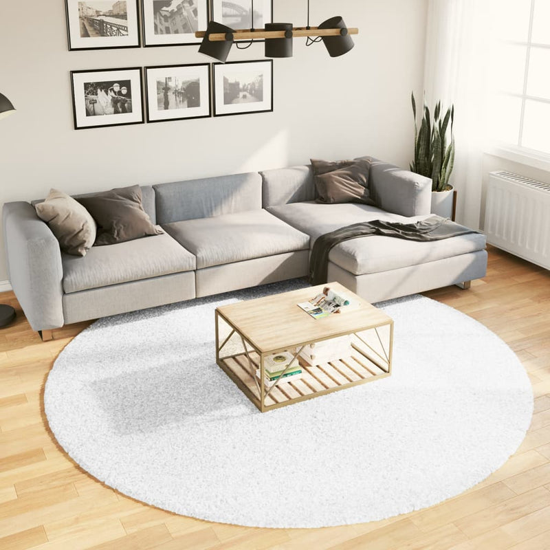 Load image into Gallery viewer, VidaXL Vloerkleed OVIEDO laagpolig Ø 240 cm grijs
