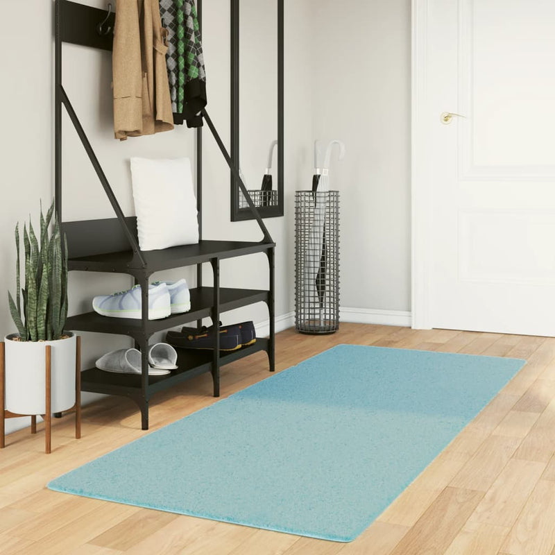 Load image into Gallery viewer, Vidaxl vloerkleed oviedo laagpolig 80x200 cm groen
