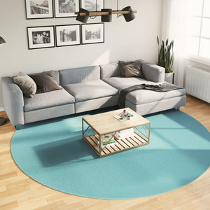 VidaXL Vloerkleed OVIEDO laagpolig Ø 280 cm groen