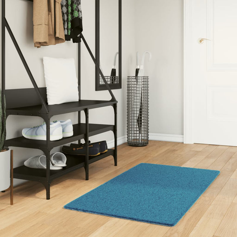 Load image into Gallery viewer, VidaXL Vloerkleed OVIEDO laagpolig 60x110 cm turquoise
