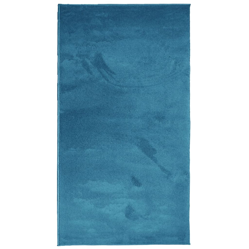 Load image into Gallery viewer, Vidaxl vloerkleed oviedo laagpolig 80x150 cm turquoise
