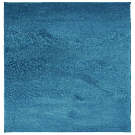 Vidaxl vloerkleed oviedo laagpolig 240x240 cm turquoise