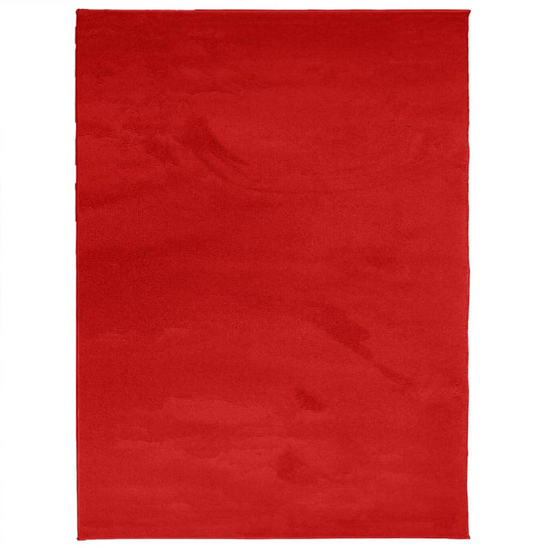 Load image into Gallery viewer, Vidaxl vloerkleed oviedo laagpolig 240x340 cm rood

