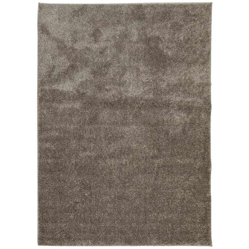 Load image into Gallery viewer, Vidaxl vloerkleed istan hoogpolig glanzend 240x340 cm grijs
