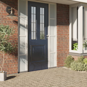 Vidaxl raamfolie mat 45x500 cm pvc grijs