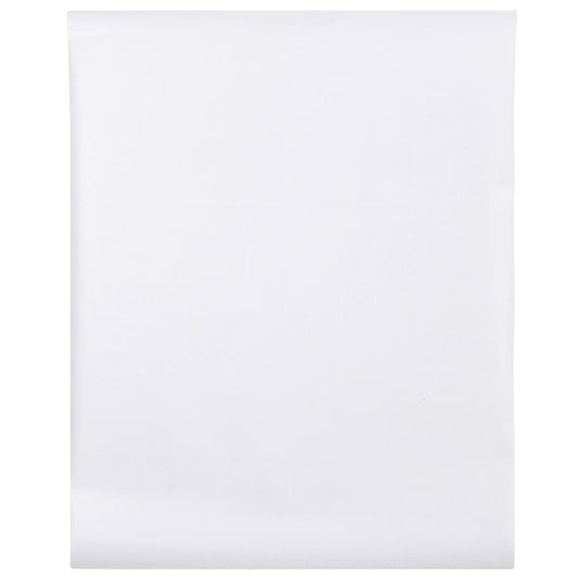 Vidaxl raamfolie mat 45x500 cm pvc wit