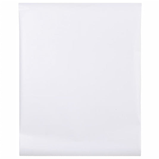 Vidaxl raamfolie mat 60x500 cm pvc wit