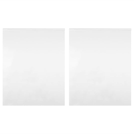 Vidaxl spiegelfolies 2 stuks zelfklevend 60x200 cm pet