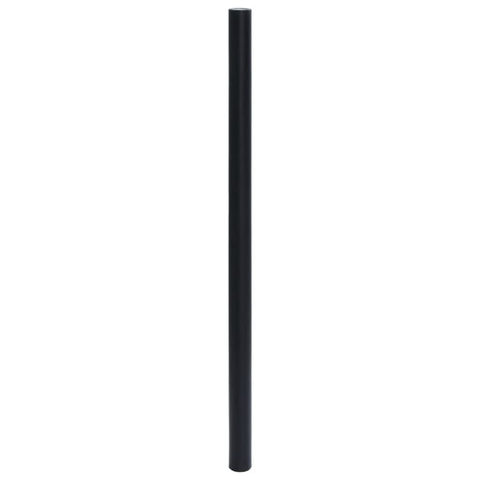 Vidaxl meubelsticker zelfklevend mat zwart 90x500 cm pvc